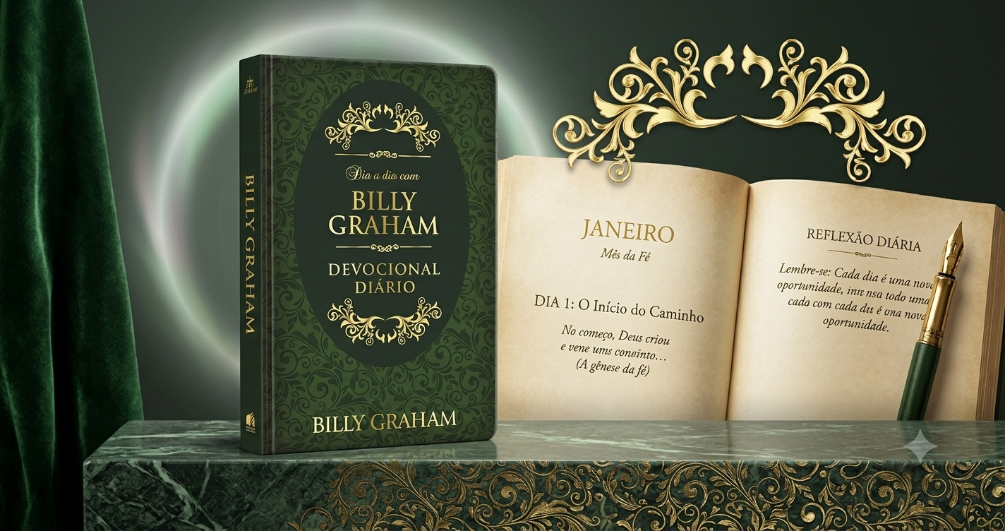 Dia a dia com Billy Graham - Devocional diário (capa dura) Devocional diário