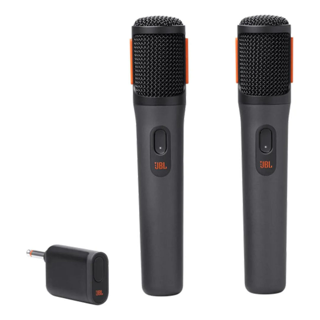 Microfone Jbl Duplo S Fio Wireless Jbl Micbr2 Karaokê Party