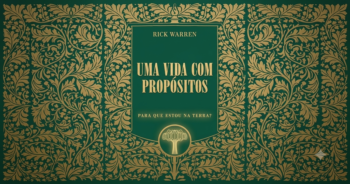 Uma vida com propósitos para que estou na Terra
