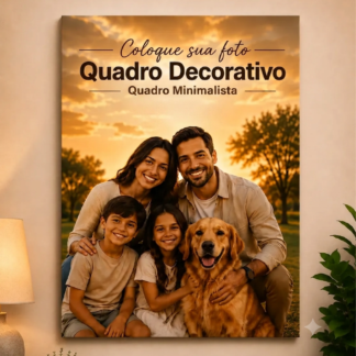 Quadro Decoração Personalizado Com Sua Foto 60x40